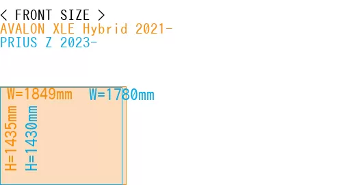 #AVALON XLE Hybrid 2021- + PRIUS Z 2023-